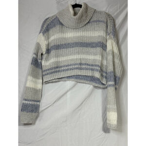 Women's GB Sweater Size S Gray and Blue